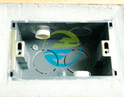 IEC60669 معدات الاختبار اختبار ارتفاع درجة الحرارة الخشبية مربع مخفي مربع تركيب مطهر مصدر منزلي